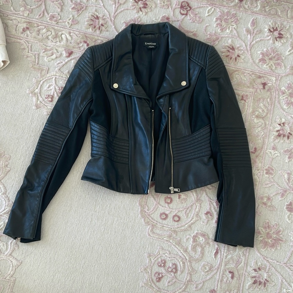 Bebe Leather Jacket - image 1